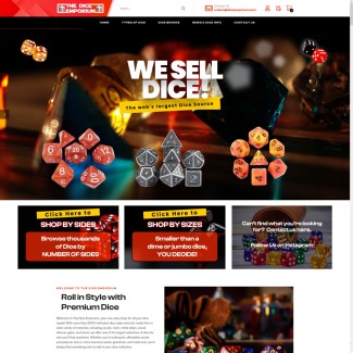 <a href="https://www.diceemporium.com" target="_blank" rel="noopener"><strong>Visit The Dice Emporium"</a></strong> Unique Dice Sets For Sale & Individual Dice at The Dice Emporium. Hundreds of DND Dice offered including d4, d6, d8, d10, d12, and d20 dice.