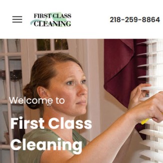 <a href="https://www.firstclasscleaning.us" target="_blank" rel="noopener"><strong>Visit First Class Cleaning"</a></strong> Professional Residential and Commercial Cleaning Service in the Grand Rapids, MN Area.