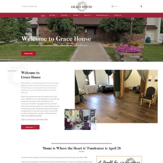 <a href="https://www.gracehousemn.org" target="_blank" rel="noopener"><strong>Visit Grace House"</a></strong> Homeless Shelter in Grand Rapids, Minnesota.