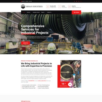 <a href="https://www.ohmanindustries.com" target="_blank" rel="noopener"><strong>Visit Ohman Industries"</a></strong> Ohman Industries - Industrial Project Management, Engineering, Construction & Maintenance throughout the Midwest.